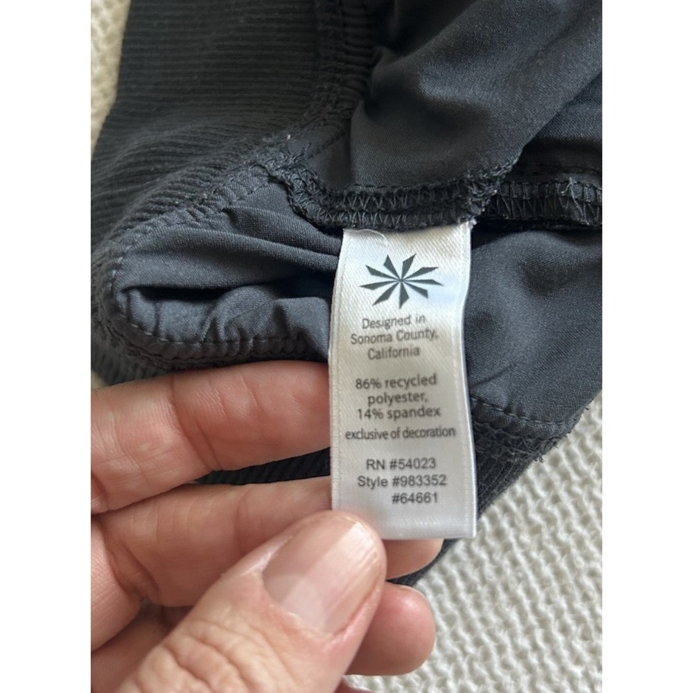 Athleta Women's Gray Jogger High Rise Athletic Pant Size 10 - Picture 5 of 6